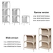 bookshelf cube storage